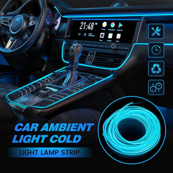 RGB 7 Colors Car Interior Strip Light (3 Meters)